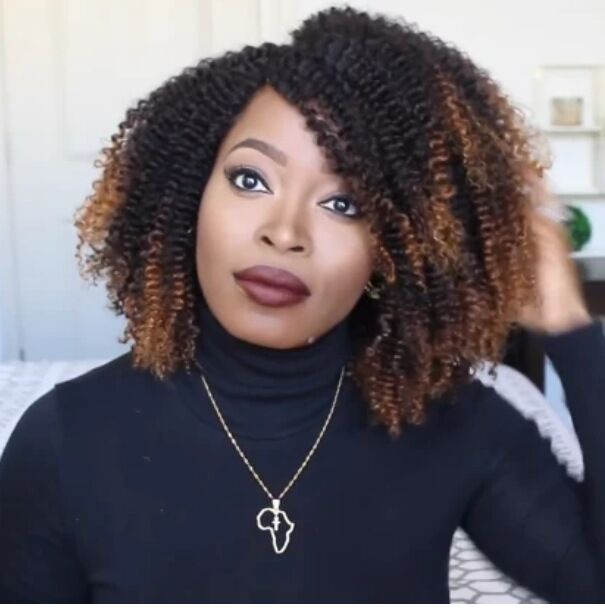 Wig short curly hair explosion head small curly wig wig Wig short curly hair explosion head small curly wig wig